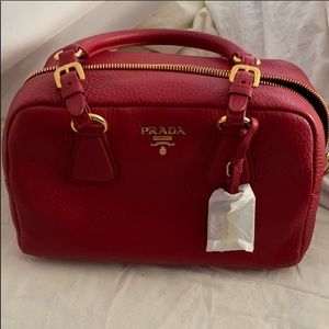 Red Prada Purse